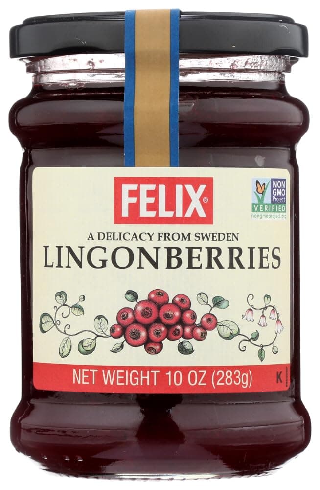 Felix Wild Lingonberry Jam (283g) - Pack of 2
