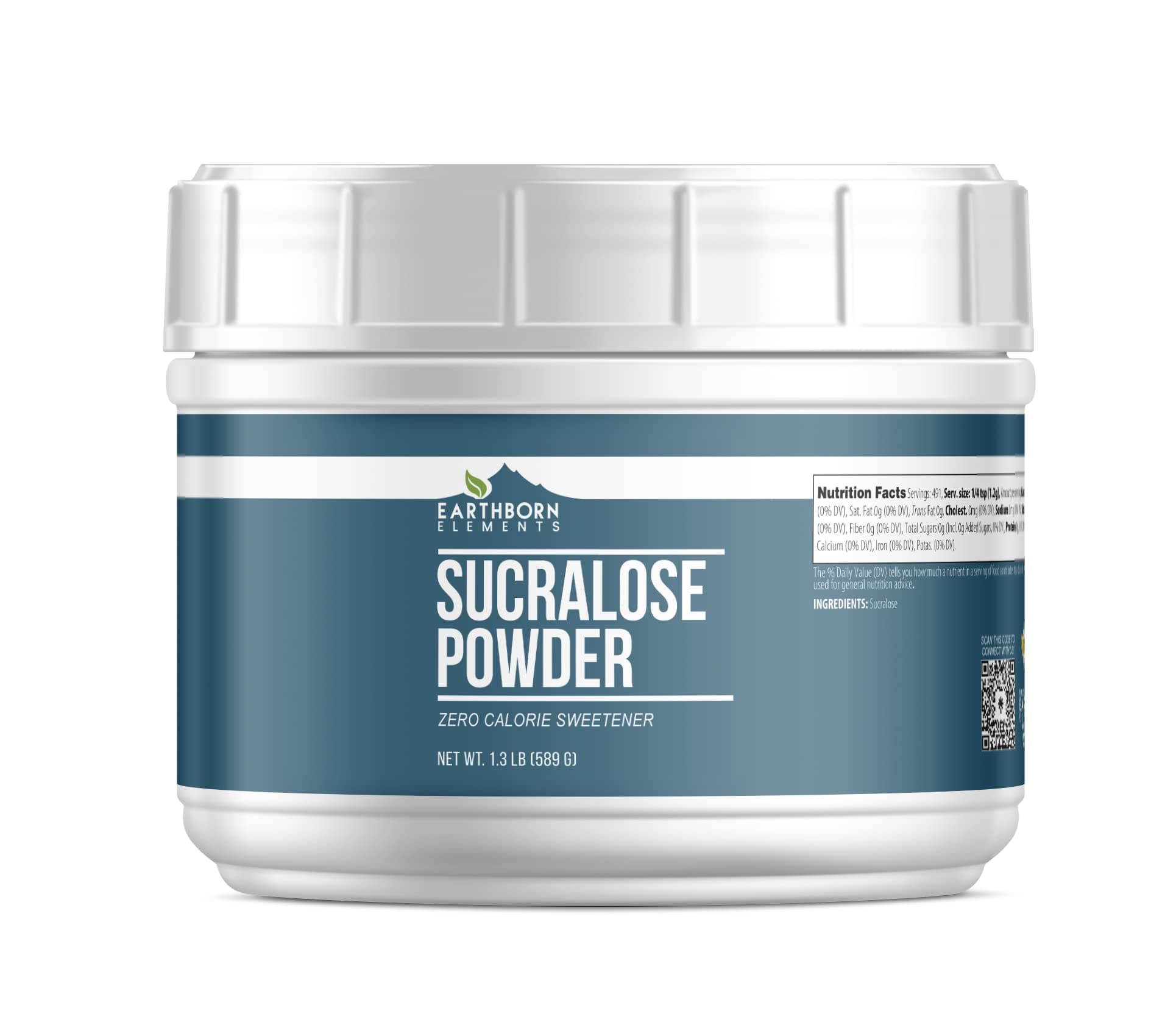 Sucralose Powder 1.3 lb, Cooking & Baking, Zero Calorie Sugar Alternative, Sweetener