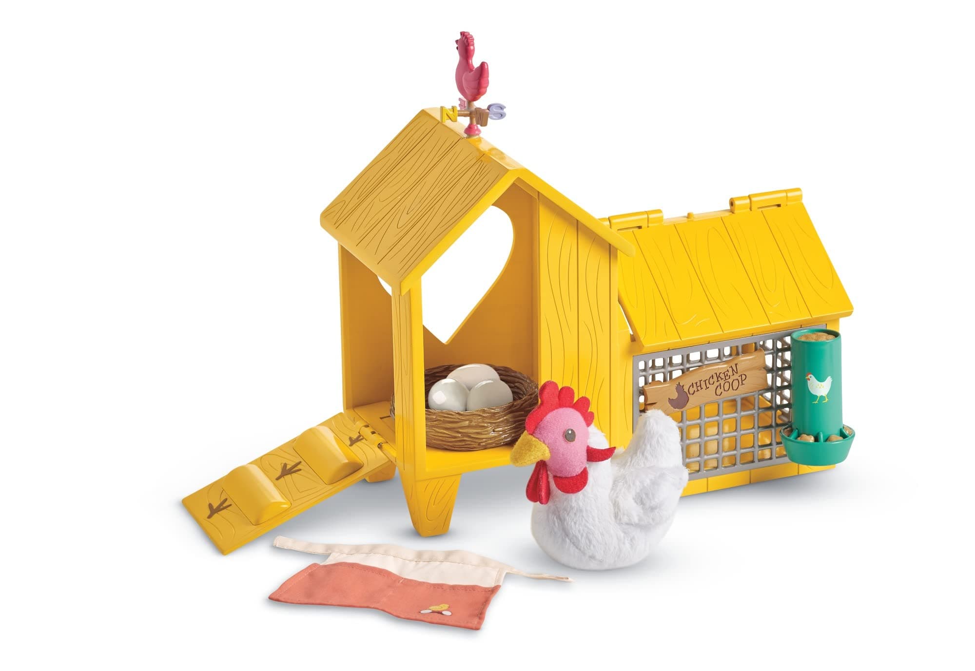American Girl Welliewishers Chicken & COOP Doll Accessories