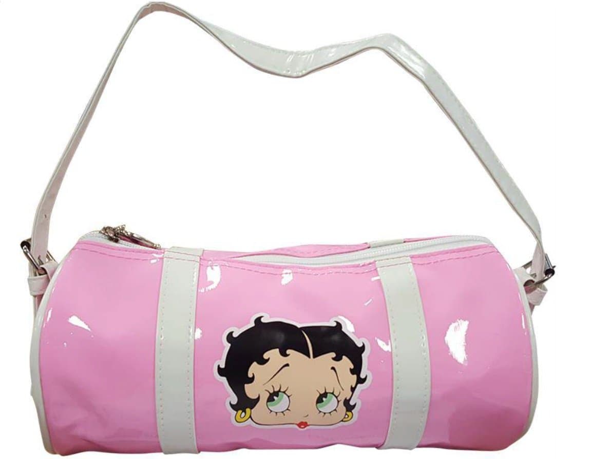 Betty Boop Rounded Pink Shoulder Bag (26 x 12 x 12cm) (Small)