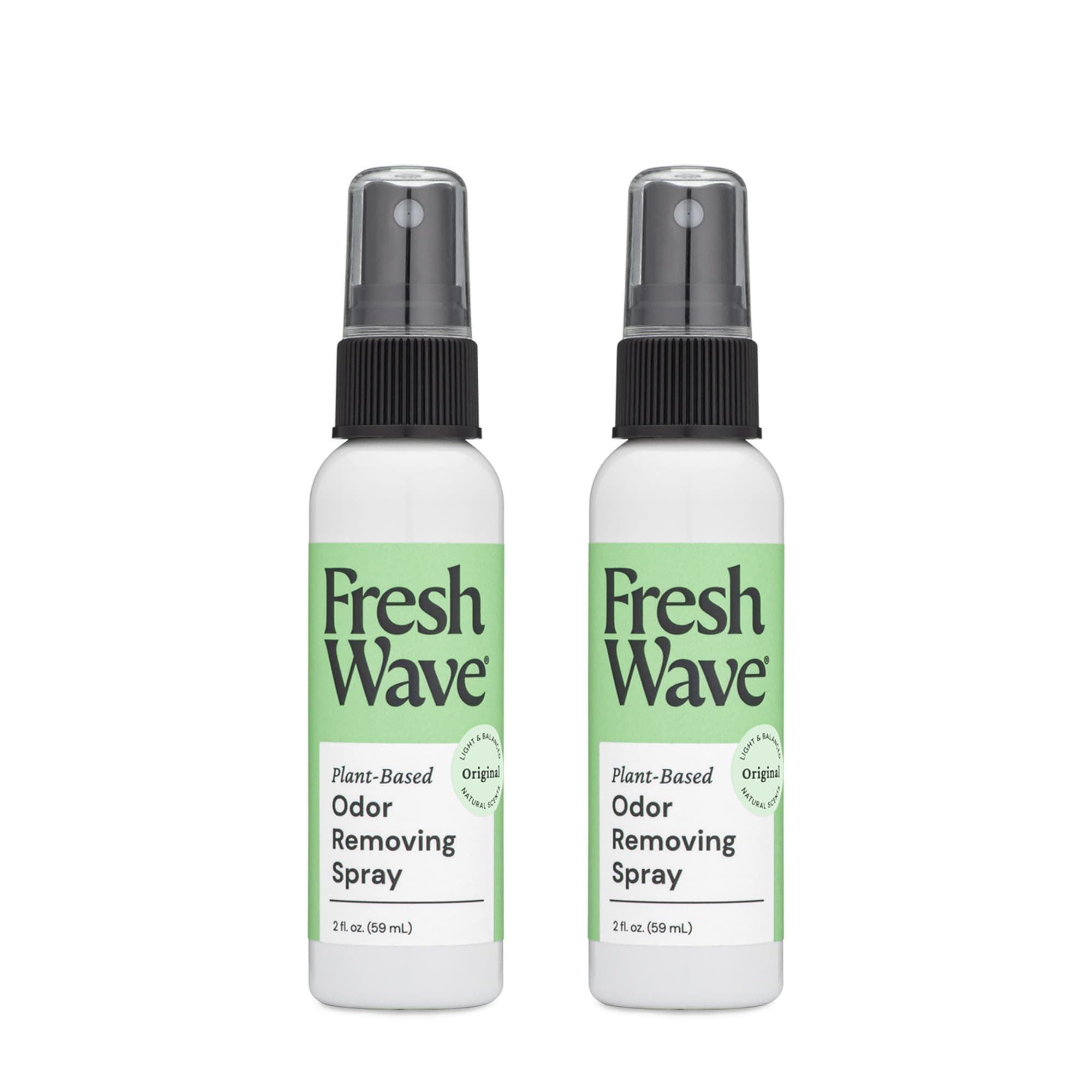 Fresh Wave Odor Eliminator Spray & Air Freshener, 2 fl. oz. Travel Size (Pack of 2)