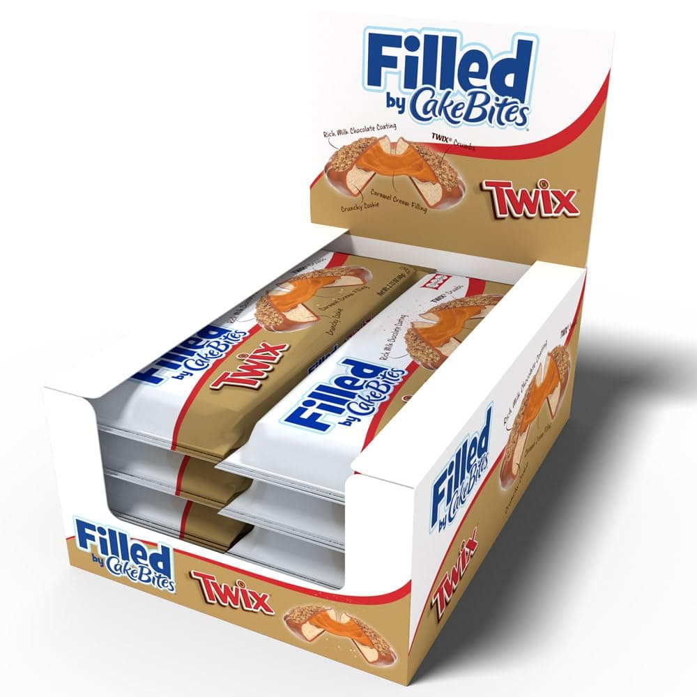 Filled by Cakebites - TWIX 8 ct. Display