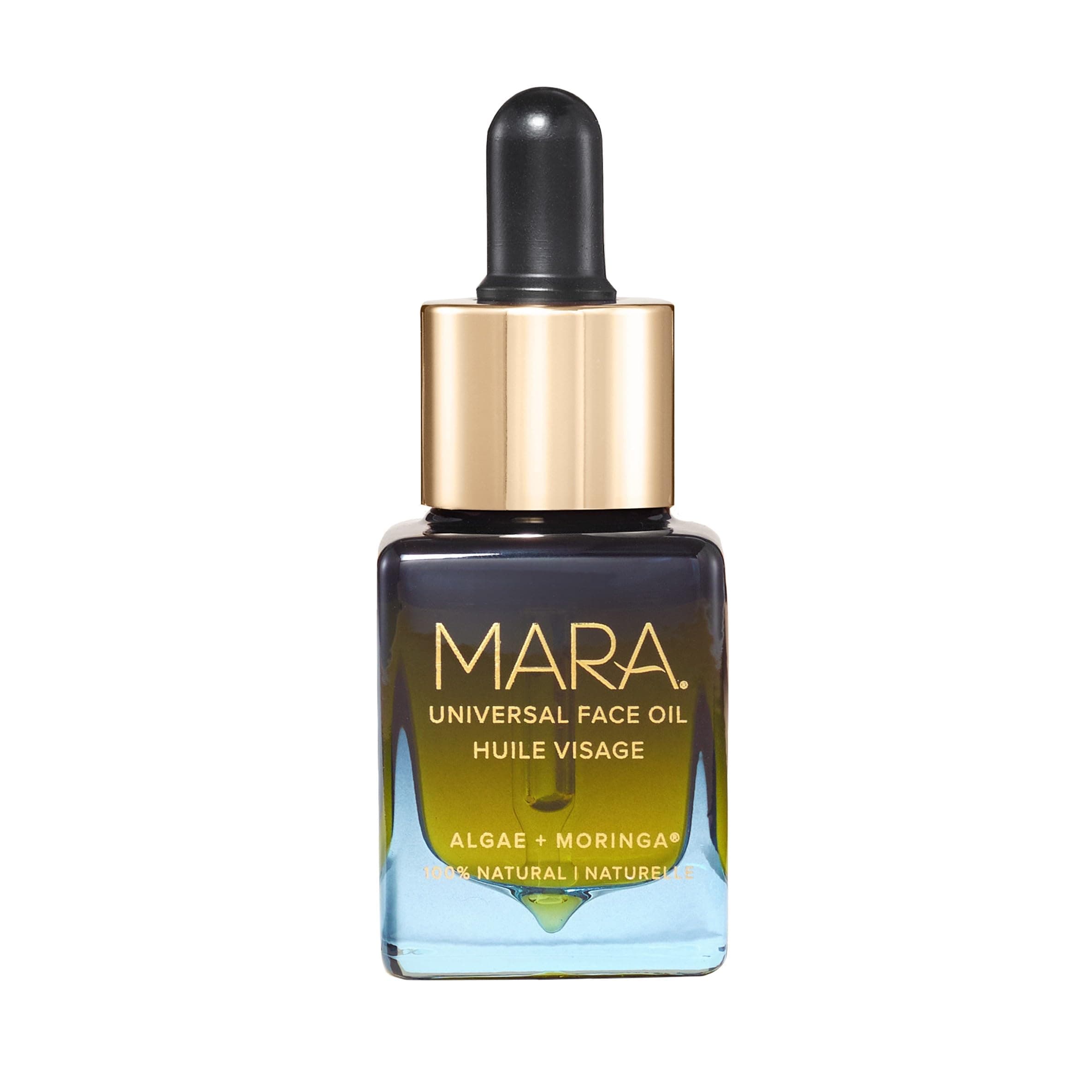 MARA - Natural Algae + Moringa Universal Face Oil | Plant-Based Skin Care | Nourishes with Algae Plankton Blend + Boosts Firmness For All Skin Types, (.5 oz | 15 ml)