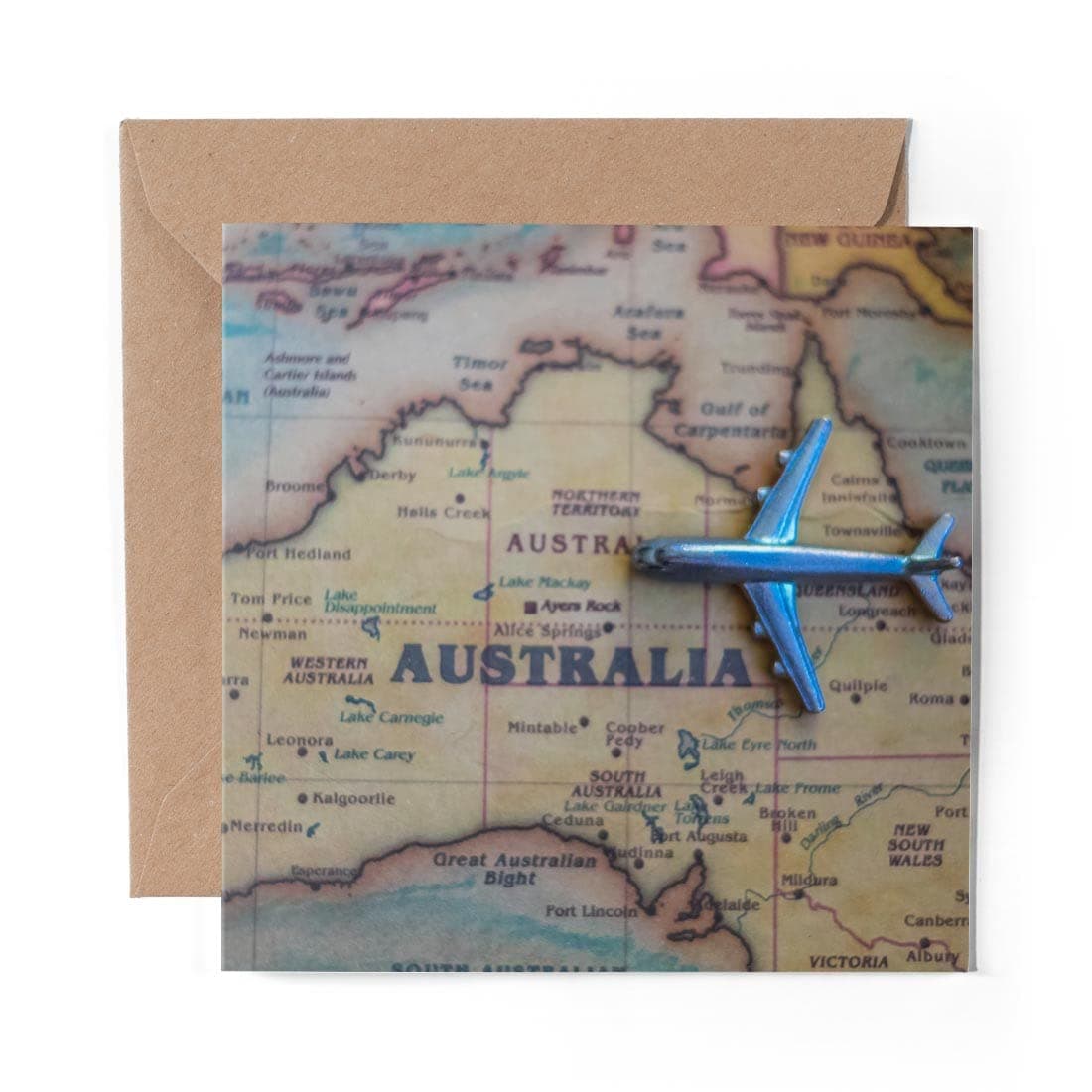 1 x Greeting Card Australia Travel Gap Year Holiday - Blank Birthday Celebration Anniversary #21168