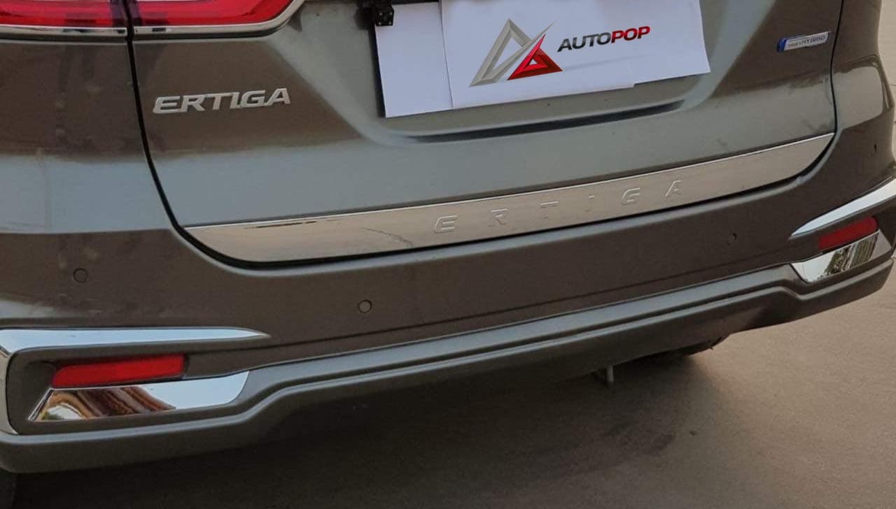 AutoPop Imported Rear Dicky Bootlip Chrome Garnish Trim Plate for Maruti Suzuki Ertiga 2018-1pc