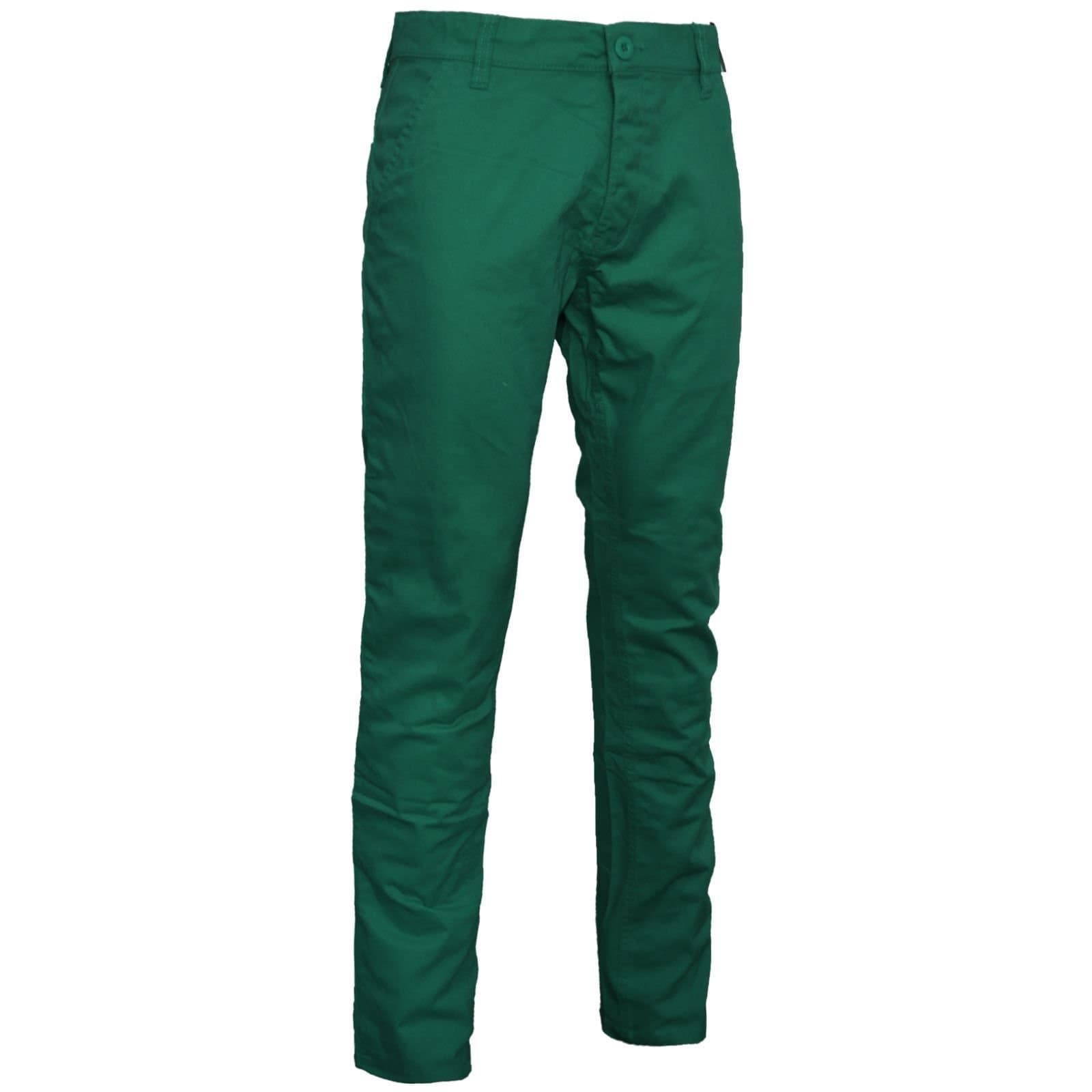 Kushiro City Mens Straight Leg Chinos Jeans Pants Trousers Summer Sizes 30" - 40" Waist