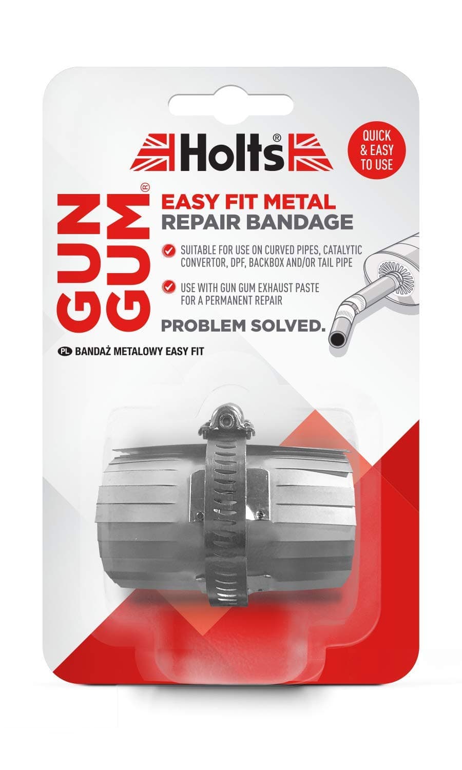 Gun Gum Easy Fit Metal Repair Bandage