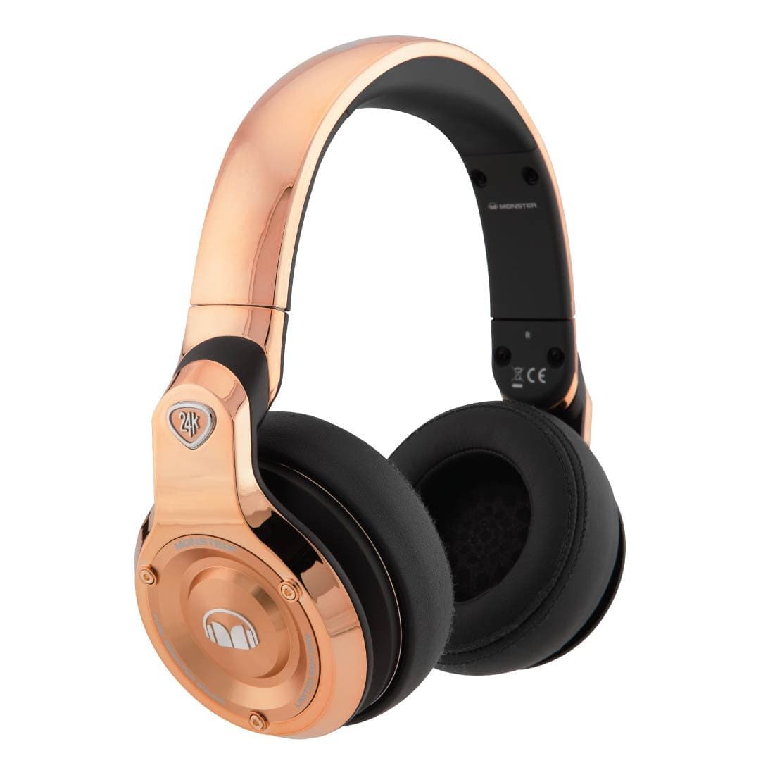 Monster 24k Headphones , Black/Gold