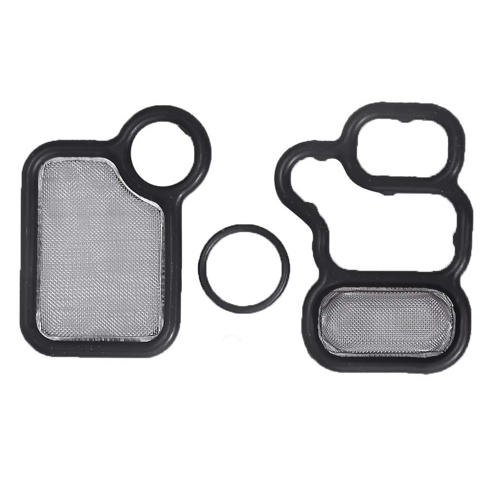 15815-RAA-A02 VTEC Solenoid Gasket Spool Valve Filter Screen Replacement for Honda CR-V Accord Civic Acura RSX RDX TSX 15845-RAA-A01 91319-PAA-A01