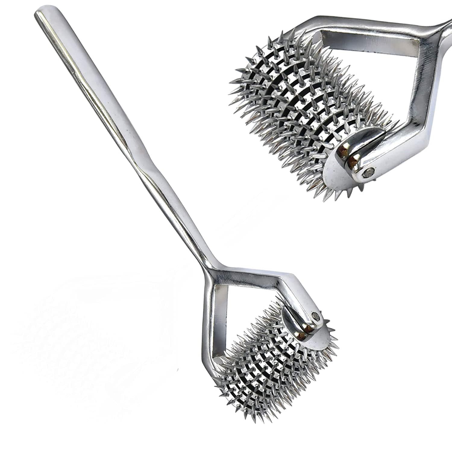 Wartenberg Neuro Pinwheel Stainless Steel Diagnostic Instrument Pin Wheel. Skin Sensation Ten (10) Head - Strong Pinwheel Instruments by G.S Online Store, Silver
