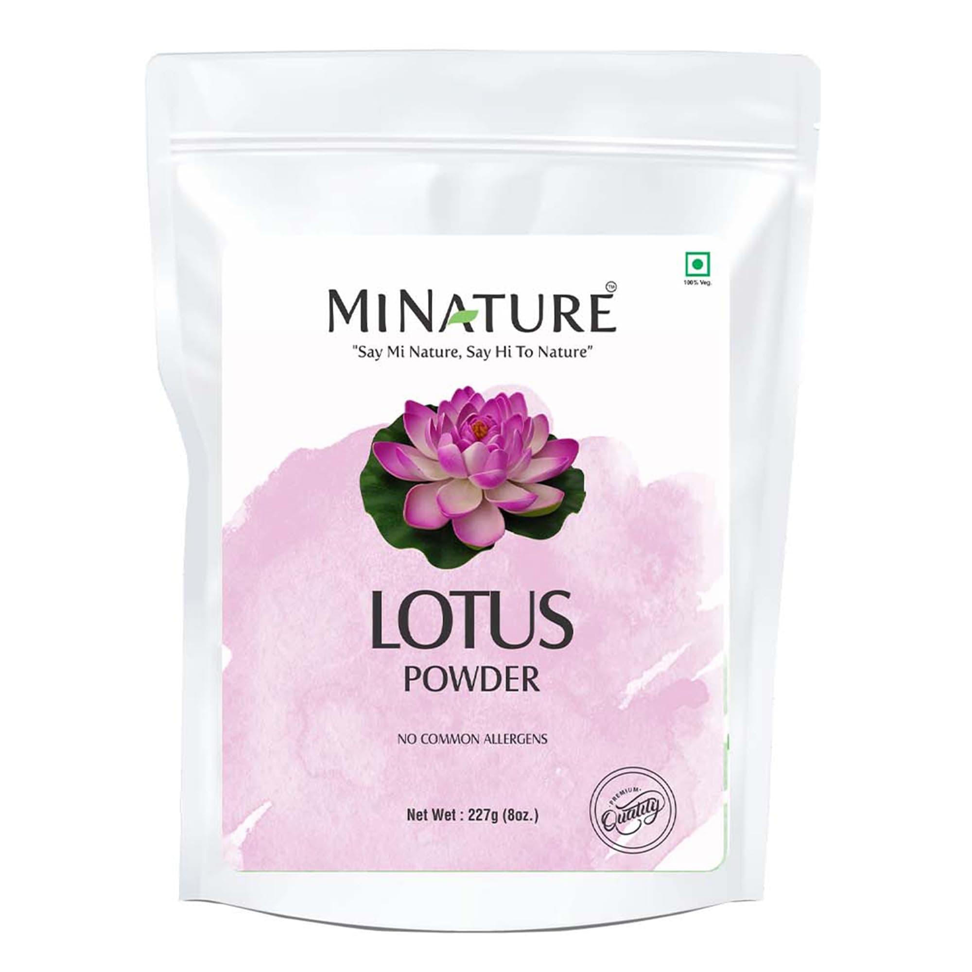 minature Lotus Powder | Flower Petal Powder | Nelumbo nucifera | | 100% Natural | Face Pack | Flawless Skin |227g (8 oz)