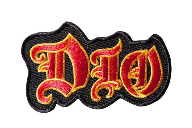 DIO Heavy Metal Band t Shirts Logo Applique Iron on Patch