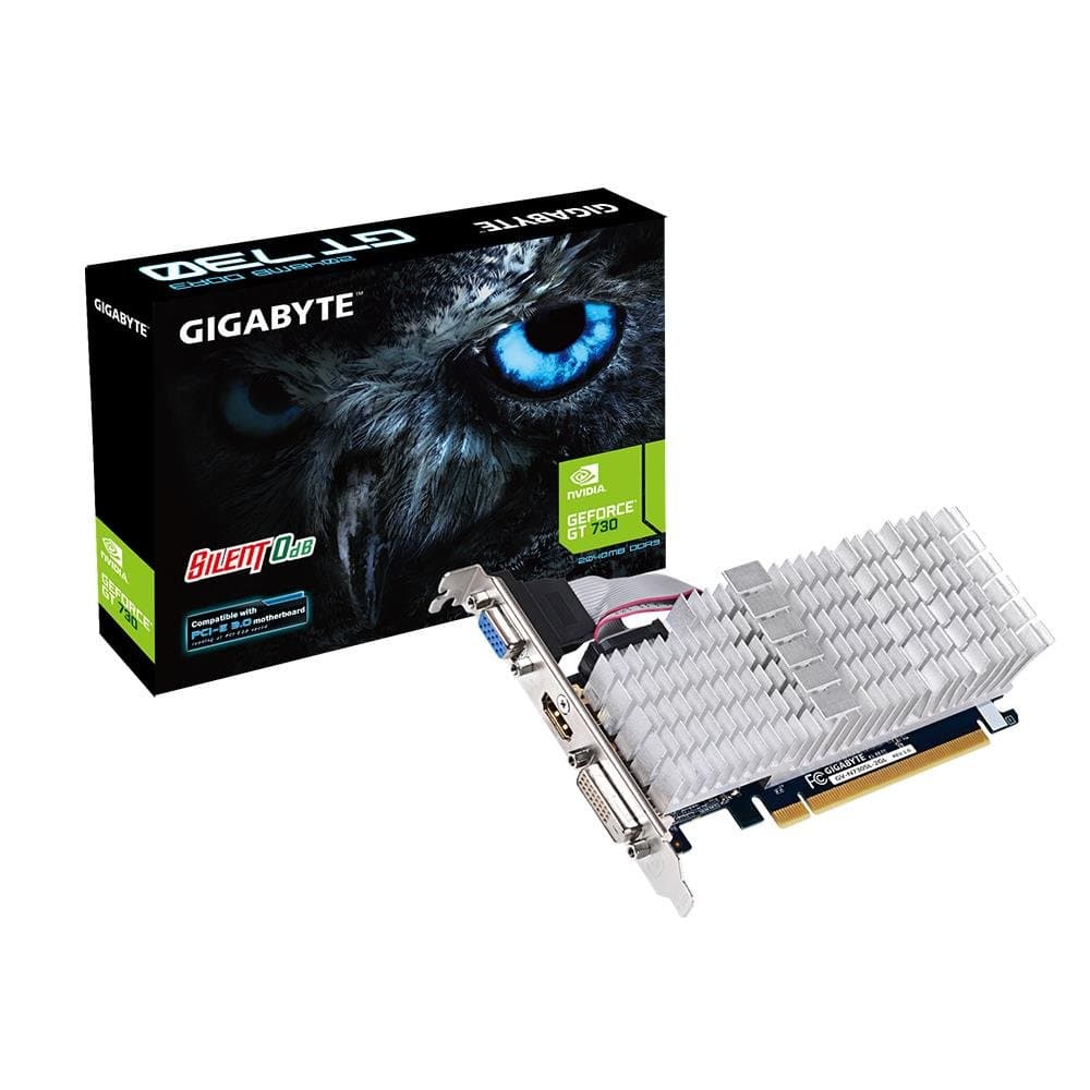 Giga-byte Gf Pci-e 2.0 Lp 2gb ddr3 902mhz hdmi dvi vga