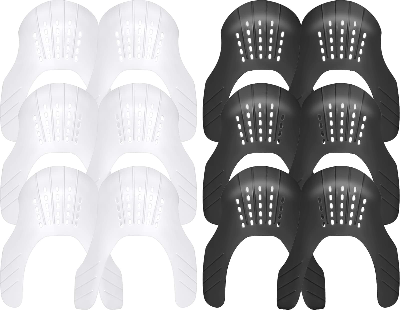 6 Pairs Crease Protector Shoe Guard for Sneakers: Air Force 1, Jordan 1, Jordan 4, Dunks & More, Size 3-15