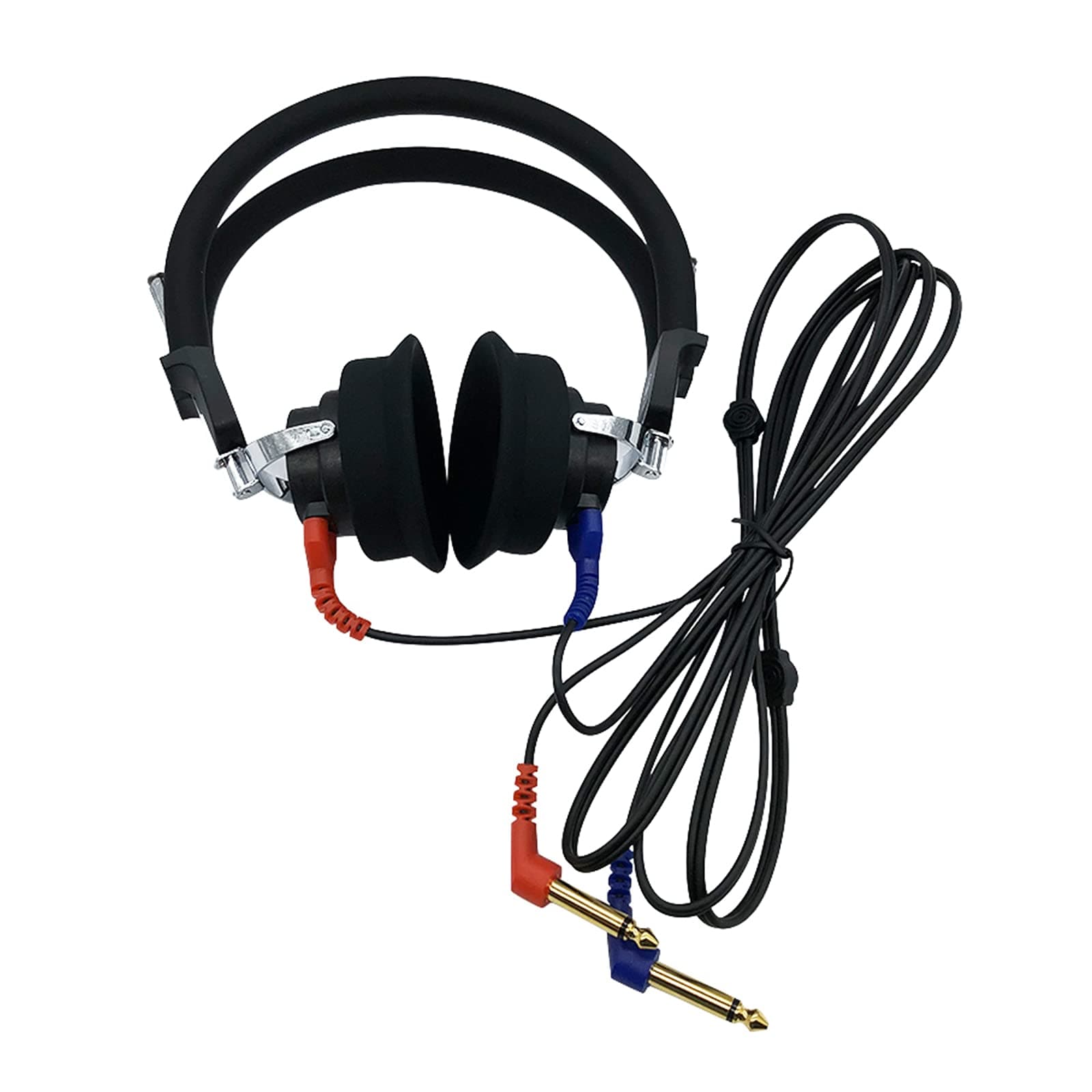 for TDH39 and DD45 Audiometer Earphone Air Transducers Headsets Noise Reducing (Black)