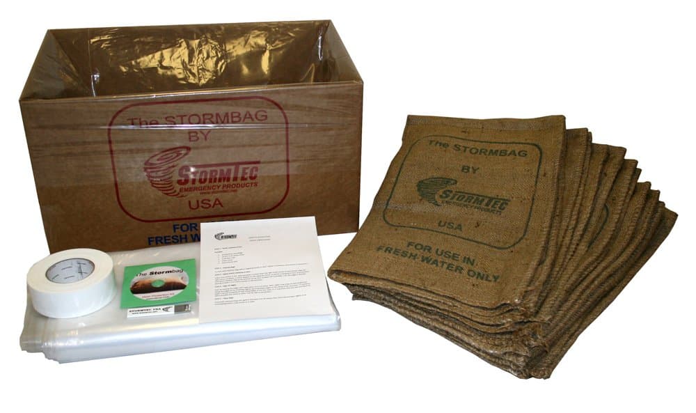 Single Garage Door Stormbag Flood Protection Kit