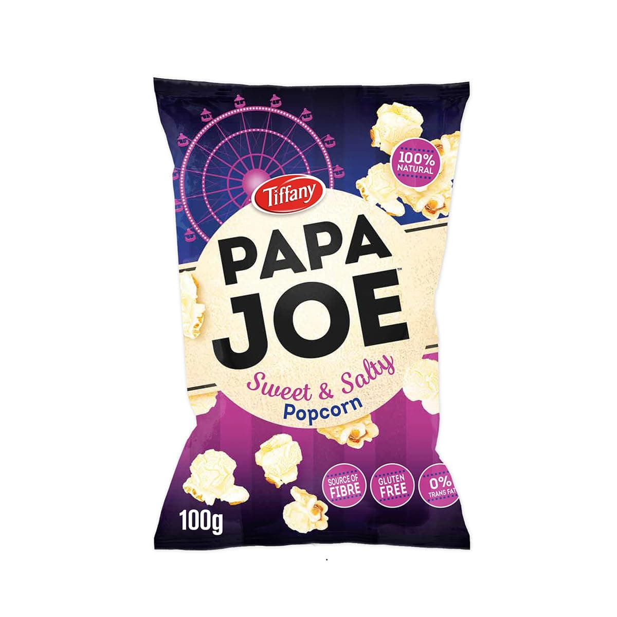 Papa Joe Sweet & Salty Popcorn, 100g