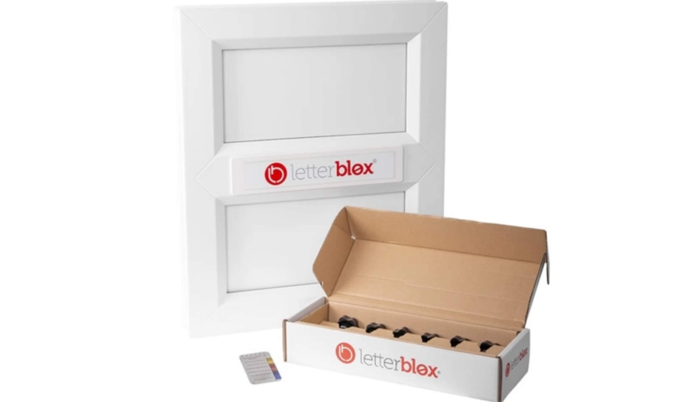 Safehaus letterblox letterbox Blanking Plate, White