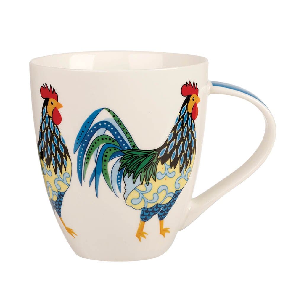 Churchill Couture Rooster Fine China Gift Coffee Mug