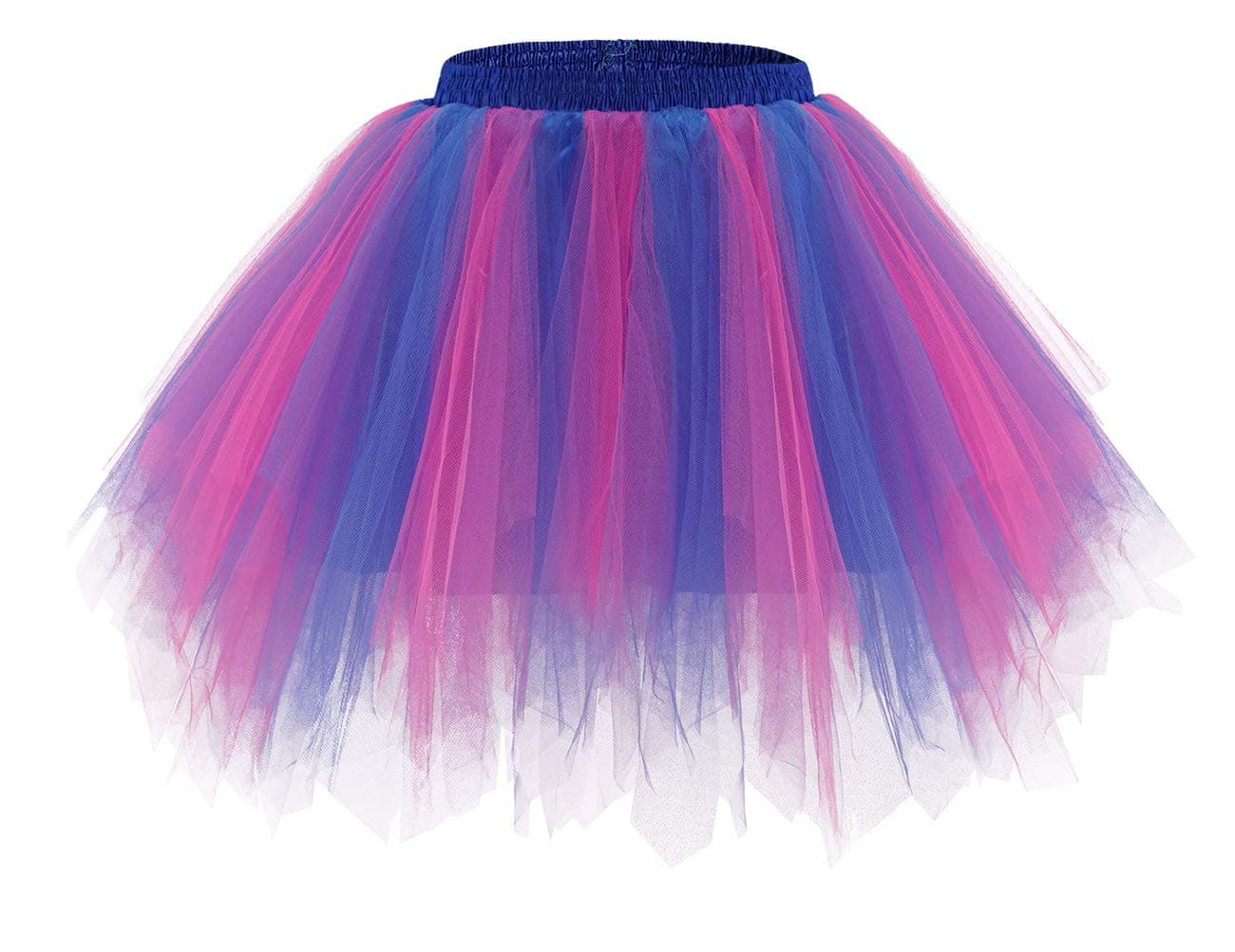 Bridesmay Women's Short Party Tutu Ballet Bubble Dance Skirt Retro Petticoat Skirt