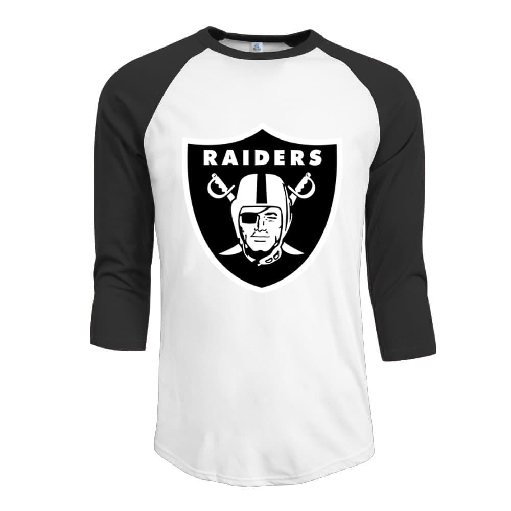 SKOMC Okland Raiders 3/4 Sleeve Baseball T-shirts For Mens