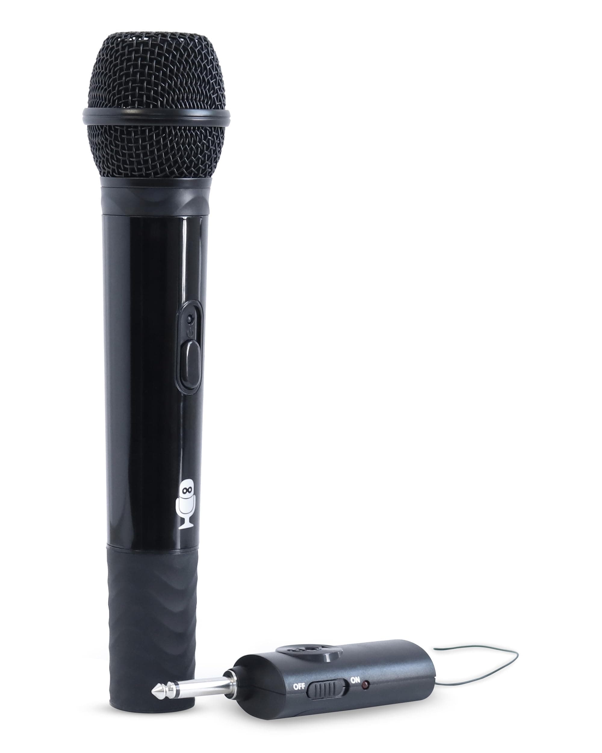 Singing Machine SMM-107 Karaoke Wireless Microphone, Black
