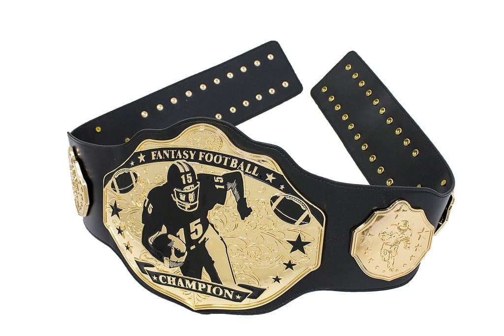 Undisputed BeltsFantasy Football Championship Belt Trophy Prize Stiff Arm