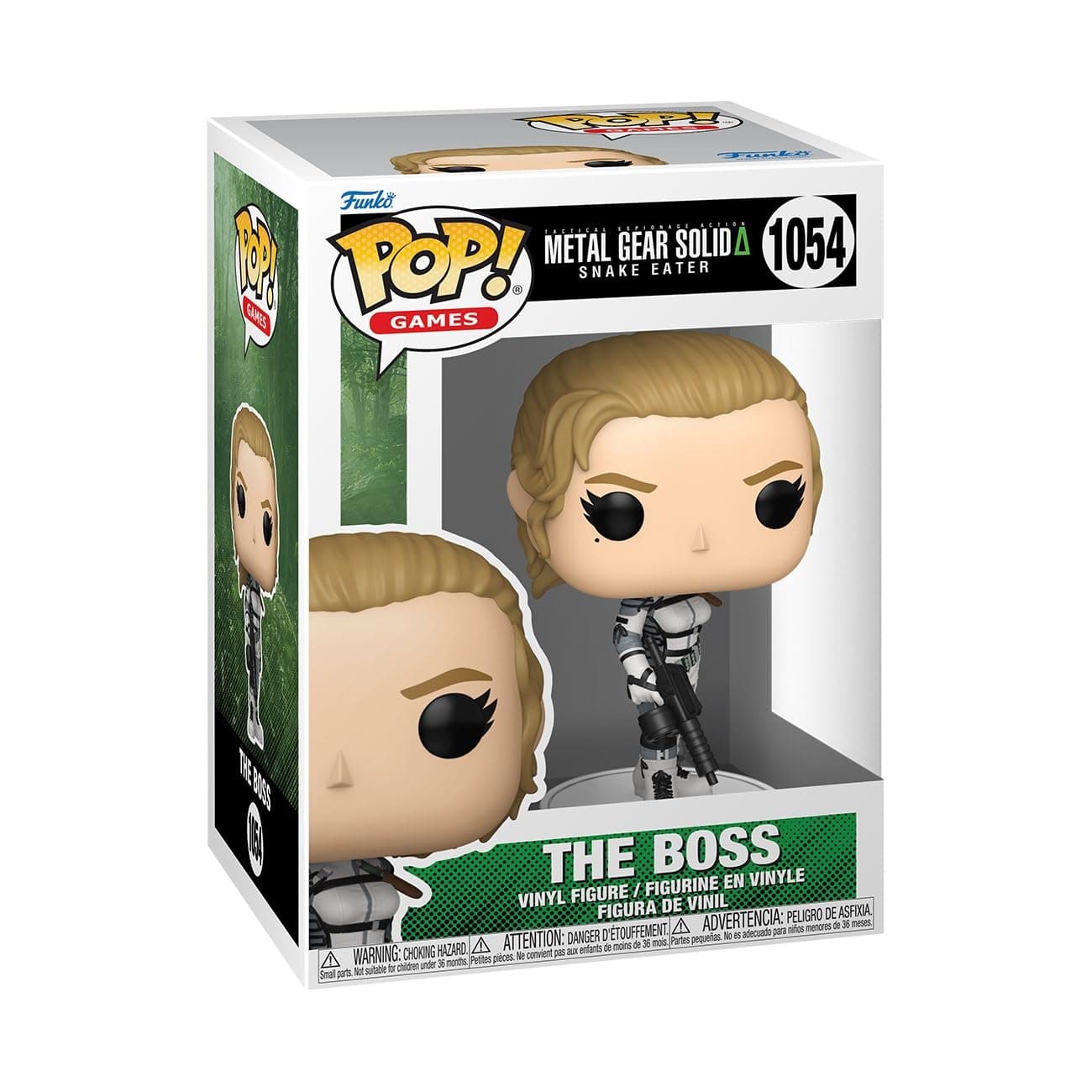 Funko Pop Games: Metal Gear - Big Boss - Metal Gear Solid - Collectible Vinyl Figure - Gift Ideas - Official Merchandise - Kids & Sex Toys - Video Game Fans - Collectible Model Figure