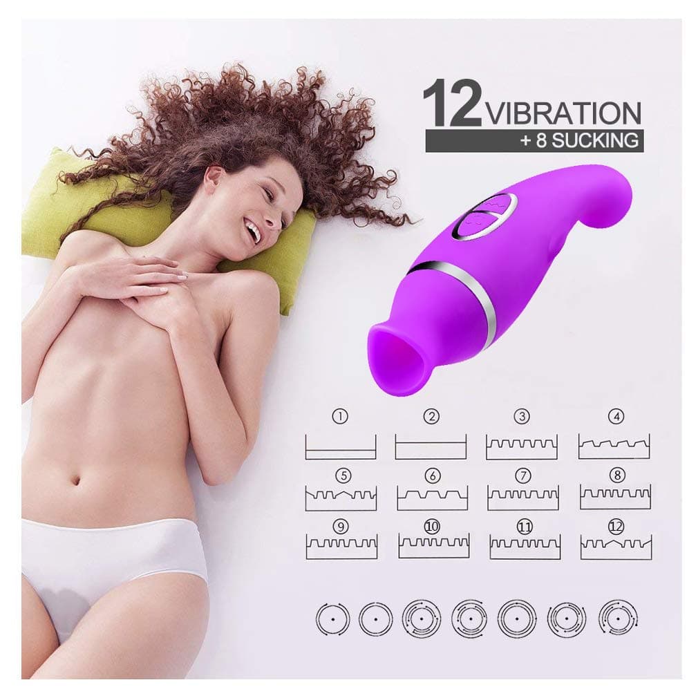 Electric Pocket Sucking Device Great Strong Clítôral Sucking V?bràtors for Women Toy 7 Sucking Modes Tongue Oral Tongue Simulator, Vibration Wand for Women Adullt Relaxation Toys Blow-Job Six to