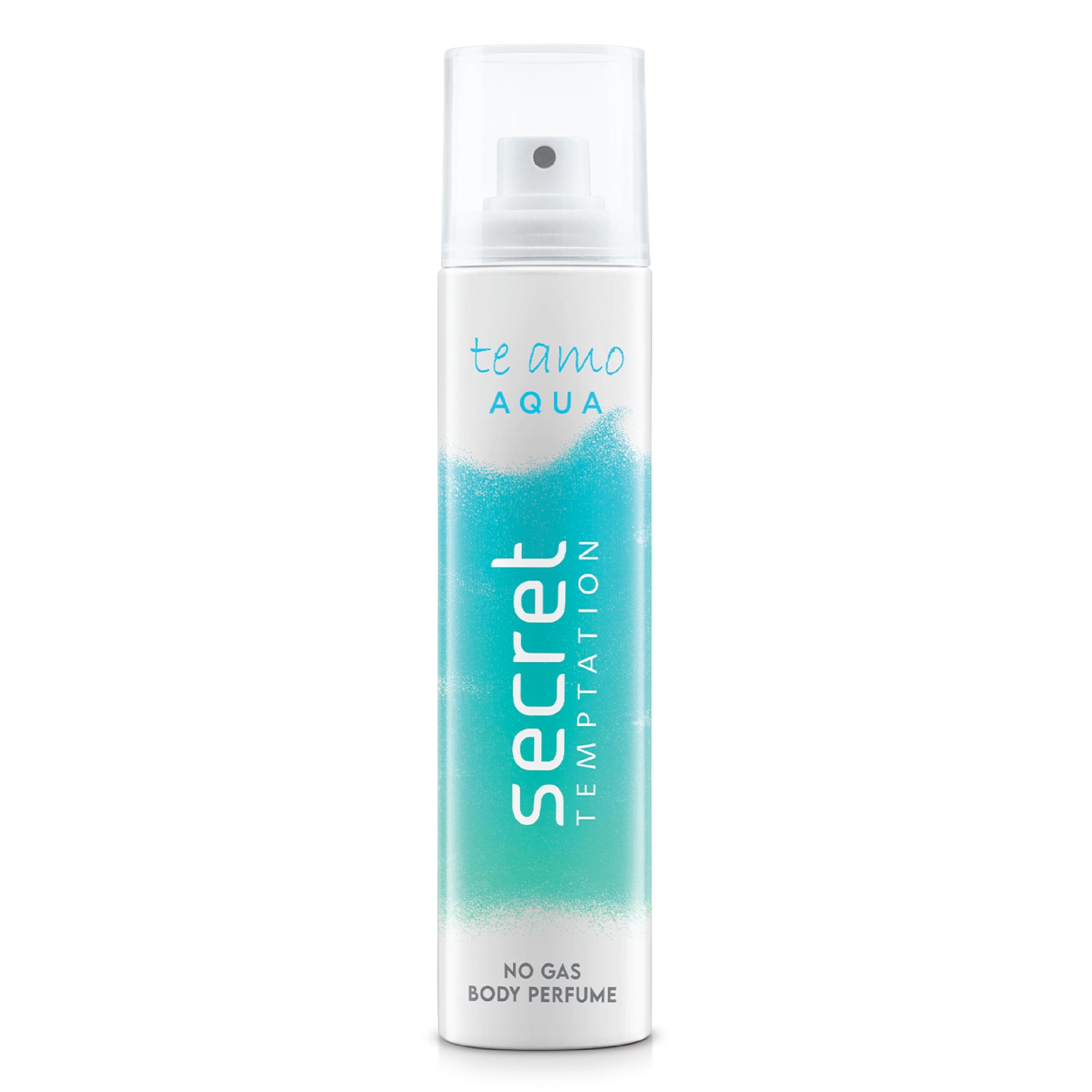 Secret Temptation Te Amo Aqua Long Lastring Perfume Body Spray, No Gas Deodorant for Women, 120ml