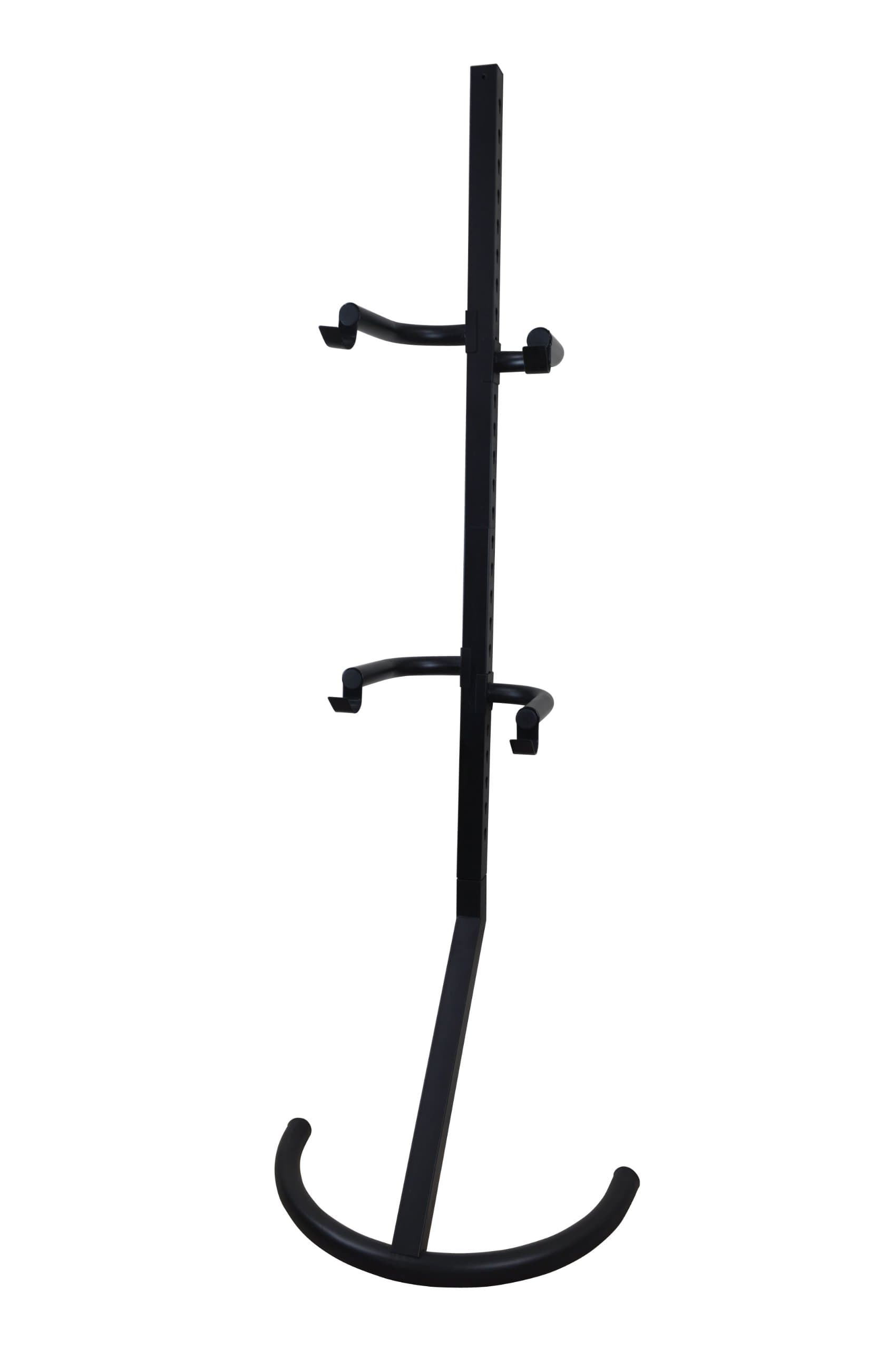 2-Bike Gravity Freestanding Bike Stand, Black Finish