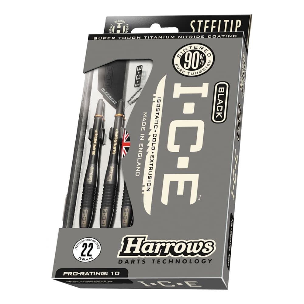 Harrows Steel Tip Darts Black Ice 22g