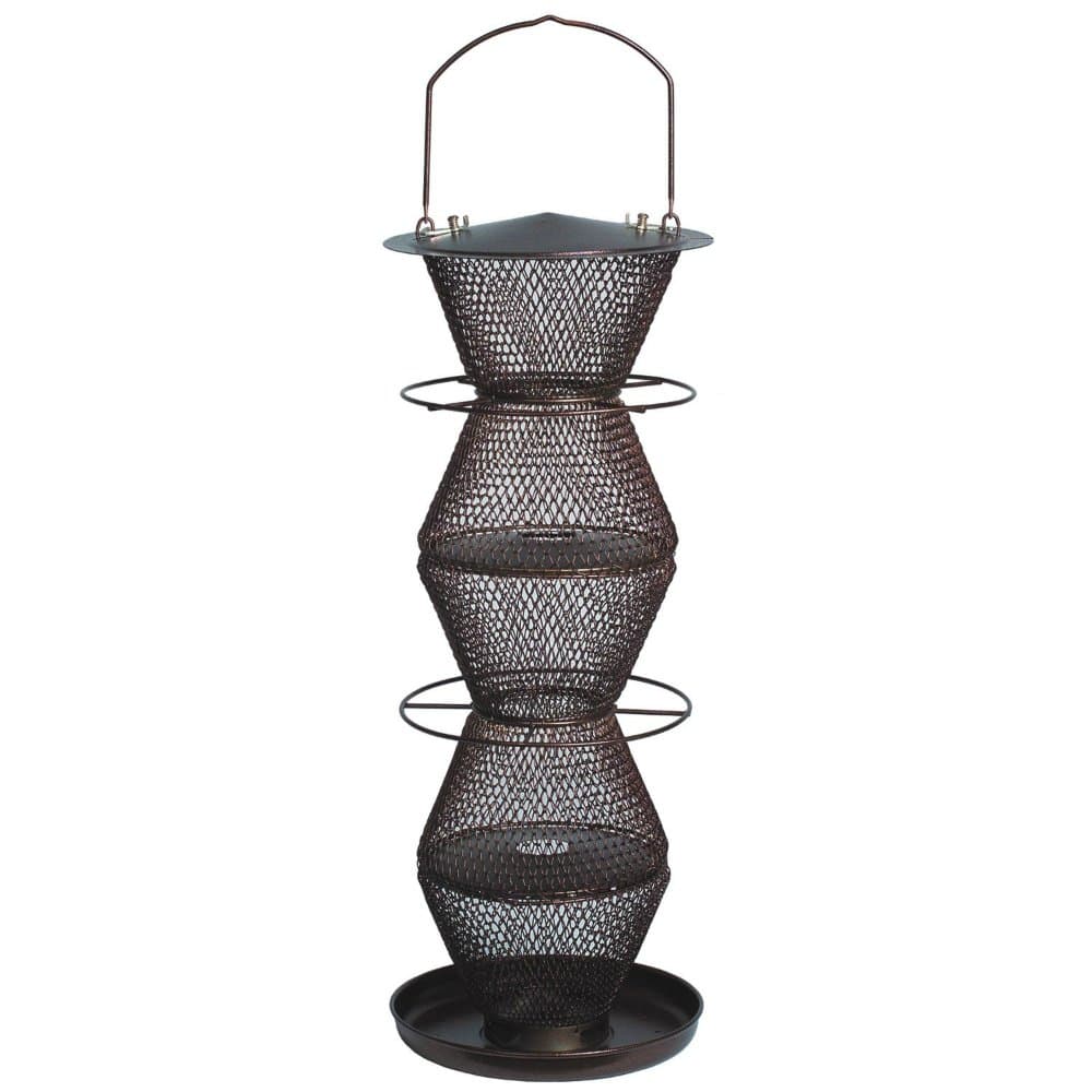 No/No Bronze Five Tier Bird Feeder BZ500333