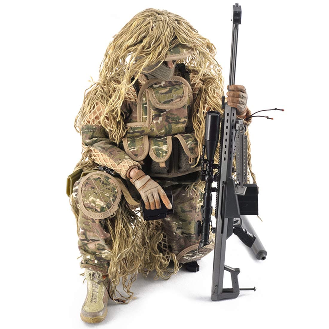 1/6 Model Soldiers, 12 Inch Soldier Action Figures Model Military Figures Soldier Model - All Terrain Sniper