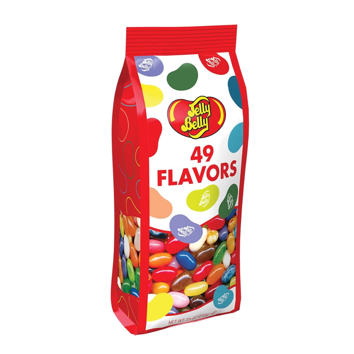 49 Assorted Jelly Bean Flavors - 7.5 Ounce GiftBag - Genuine, Official, Straight from the Source