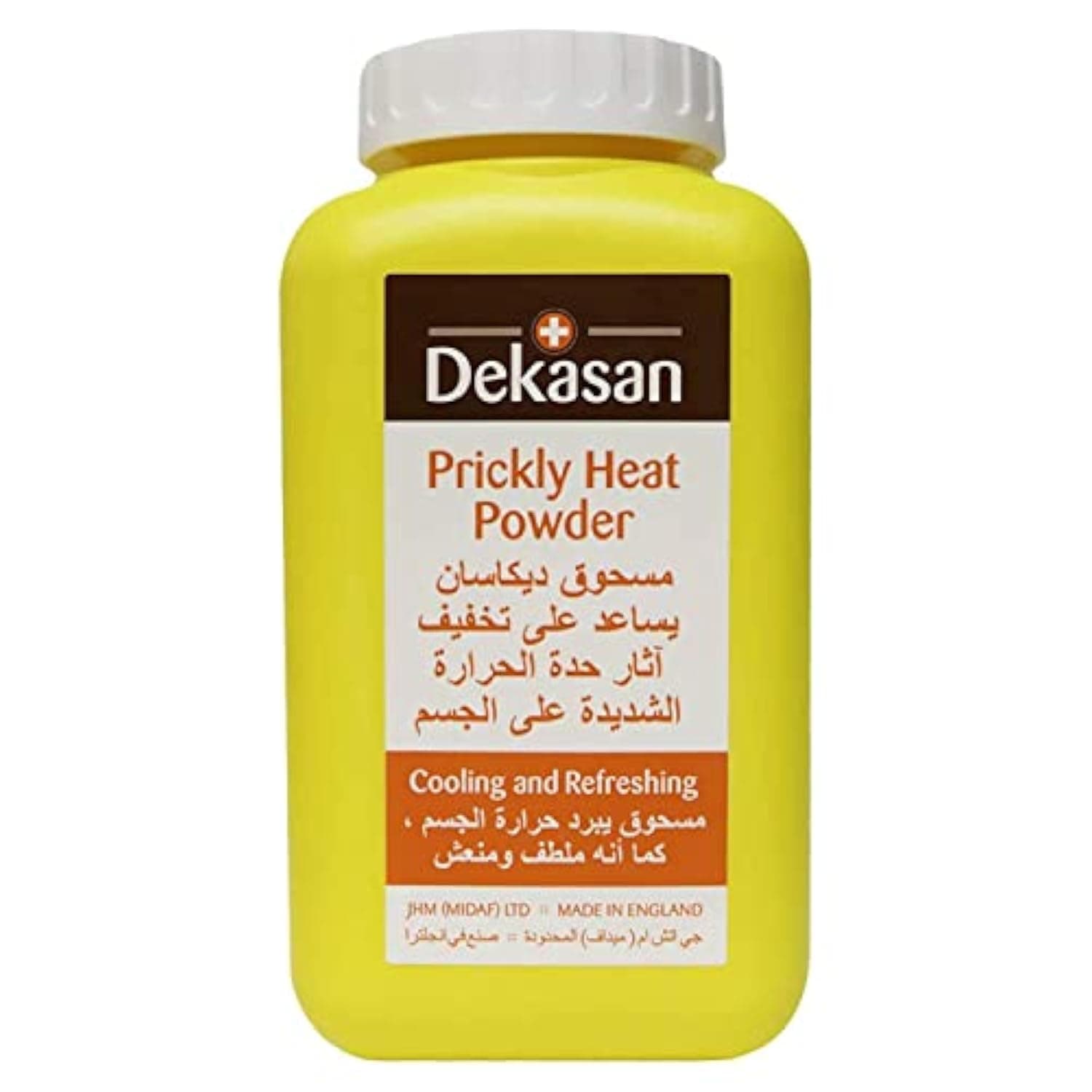Dekasan Prickly Heat Powder | Cooling and Refeshing | Absorbing Body Dusting Powder During Summers - 100g