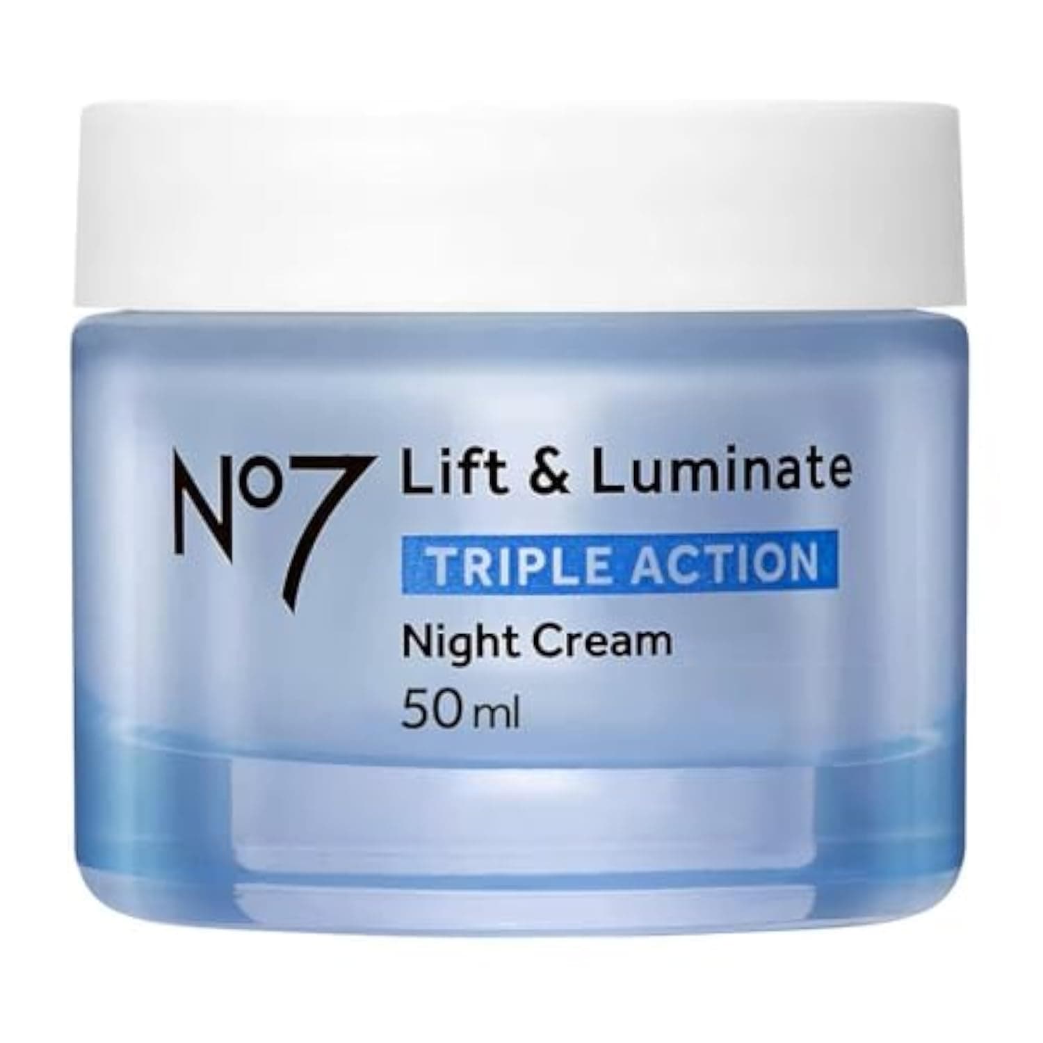 No7 Lift & Luminate Triple Action Night Cream ENHANCED FORMULA - 50ml (pack of 1)