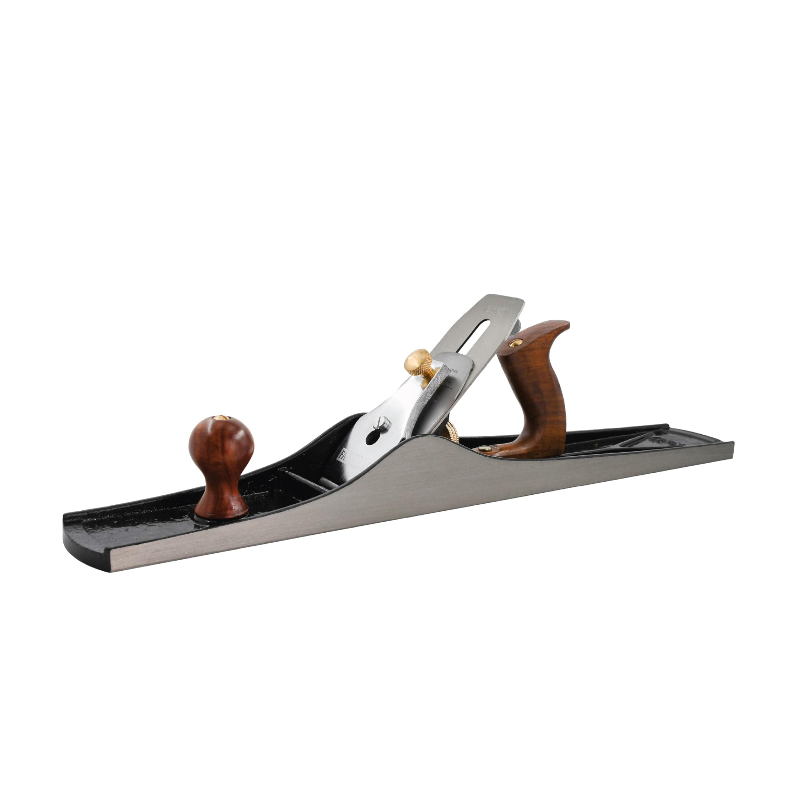 FAIPLANE7 No.7 Jointer Plane, Walnut, Black and Silver, 555mm