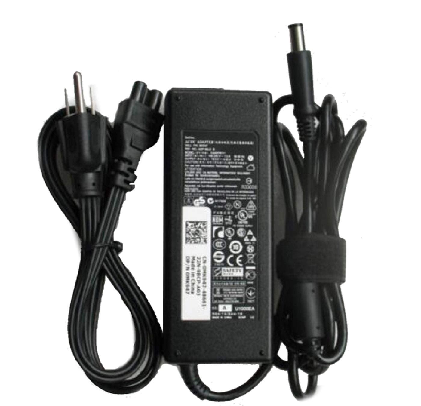 Genuine 19.5V 4.62A 90W AC Adapter Compatible with Dell Latitude D620 D630 D610 D600 D531N D531 D530 D520 D510 D505 Laptop PA-10 PA-3E C2894 PA-1450-01D DA90PE1-00 LA90PE0-01 HA90PE0-00 Power Supply