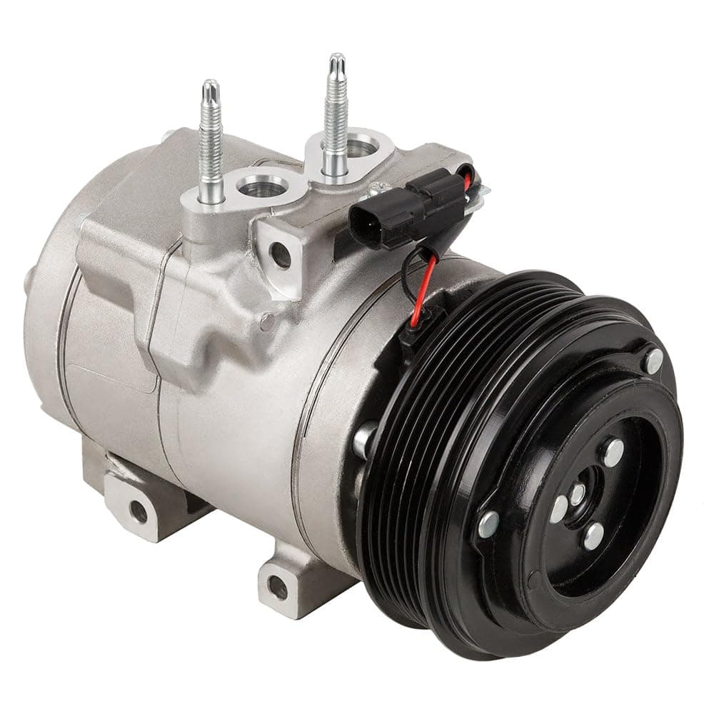 AC Compressor & A/C Clutch For Ford F250 F350 F-250 F-350 Super Duty 6.2L Gasoline V8 2011 2012 2013 2014 2015 2016 - BuyAutoParts 60-03249NA New