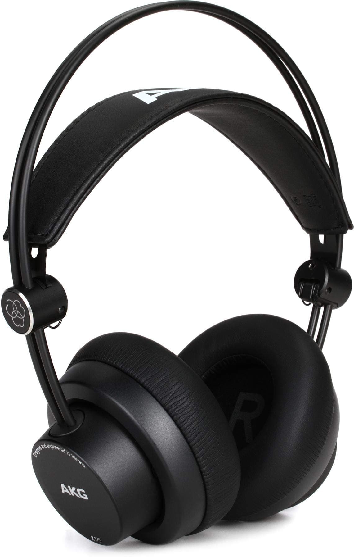 K175 On-ear Closed-back Foldable Pro Studio Headphones Black