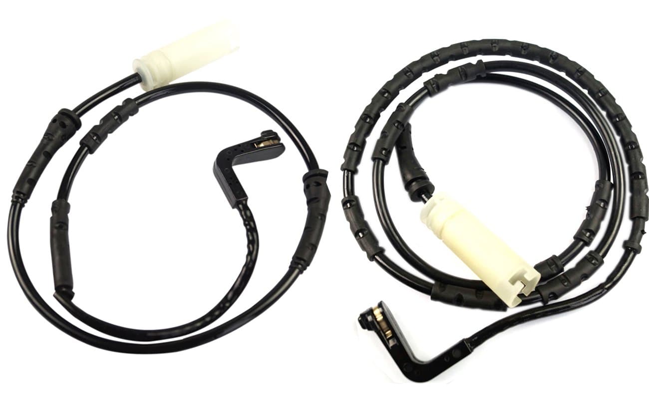 Bapmic 34356789440 + 34356789445 Front and Rear Brake Pad Wear Sensor for BMW