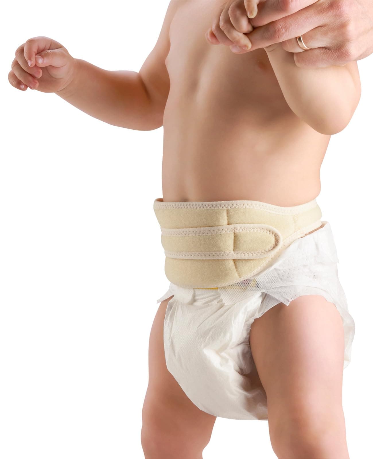 Tonus Elast Medical Umbilical Hernia Bandage for Children, Baby Navel Support Belt, Adjustable Hernia Brace for Infants