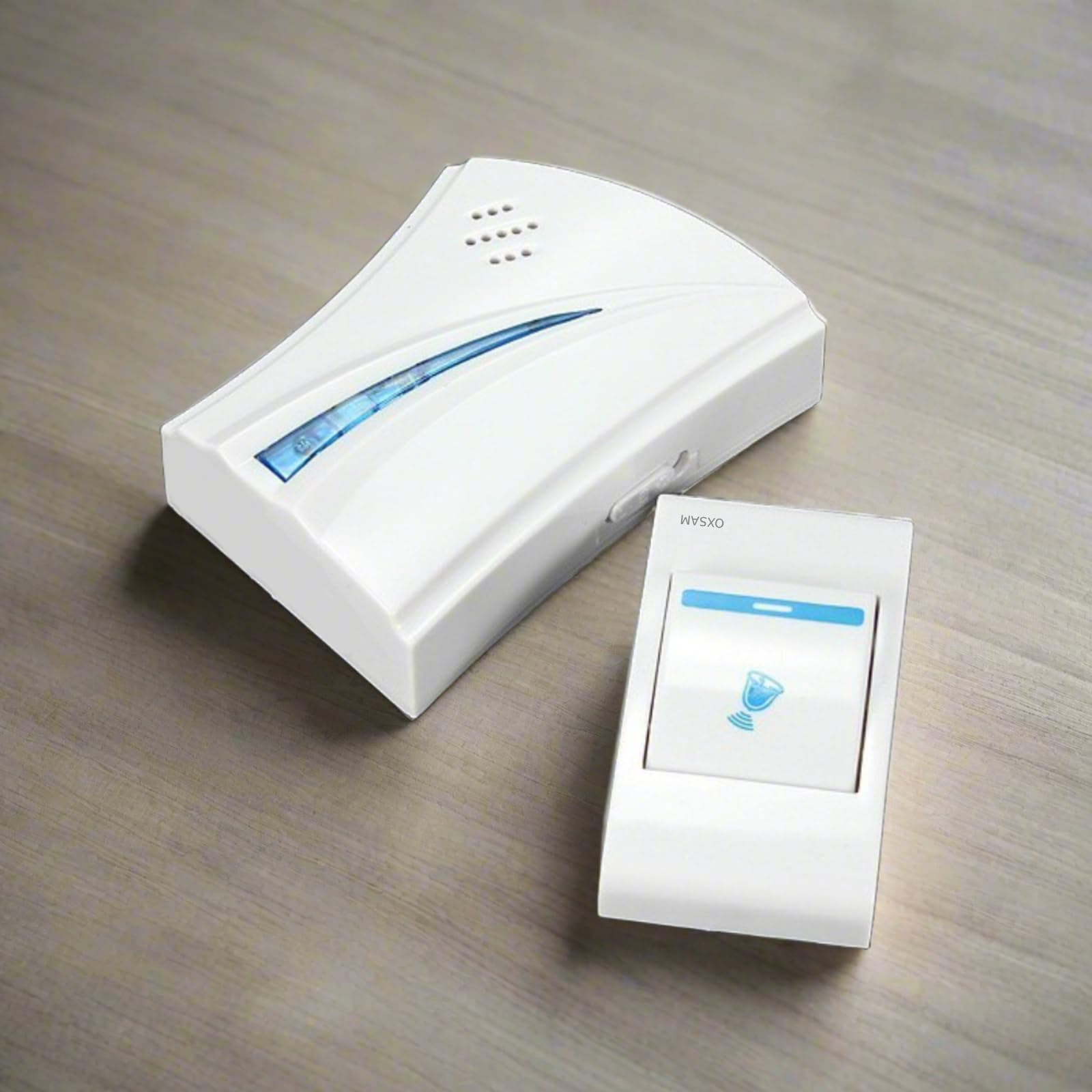 Wireless Doorbell - Long Range Over 100 Ft, 32 Rings Bell, Battery Powered Door Bell Chime with LED Flash Wireless Calling Bell for Home, Office, Shop