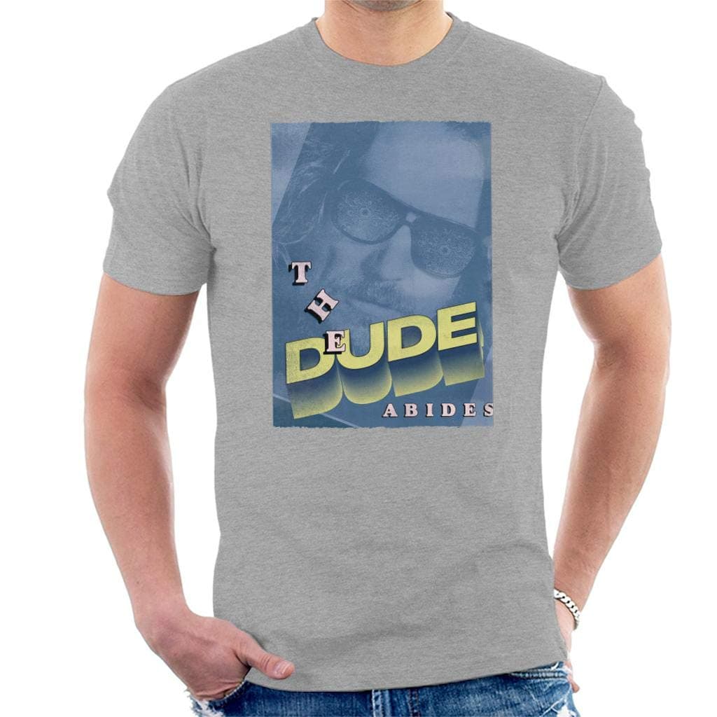 The Dude 3D Text Nostalgia Men's T-Shirt