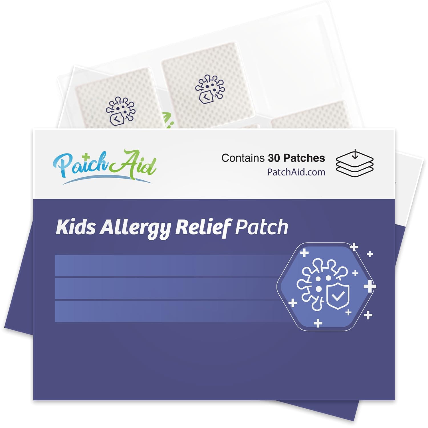 PatchAid Kids Allergy Relief Topical Patch 30-Day Supply