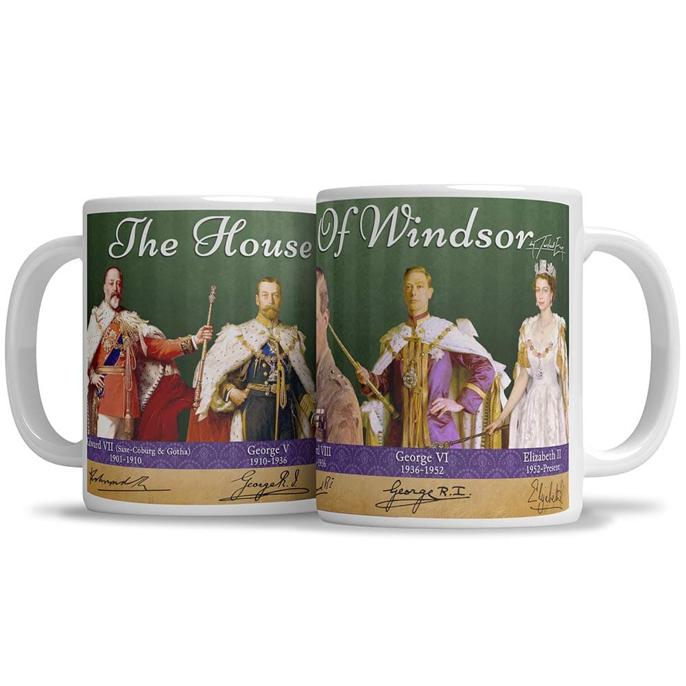 Berry PrintsThe House of Windsor Novelty Mug