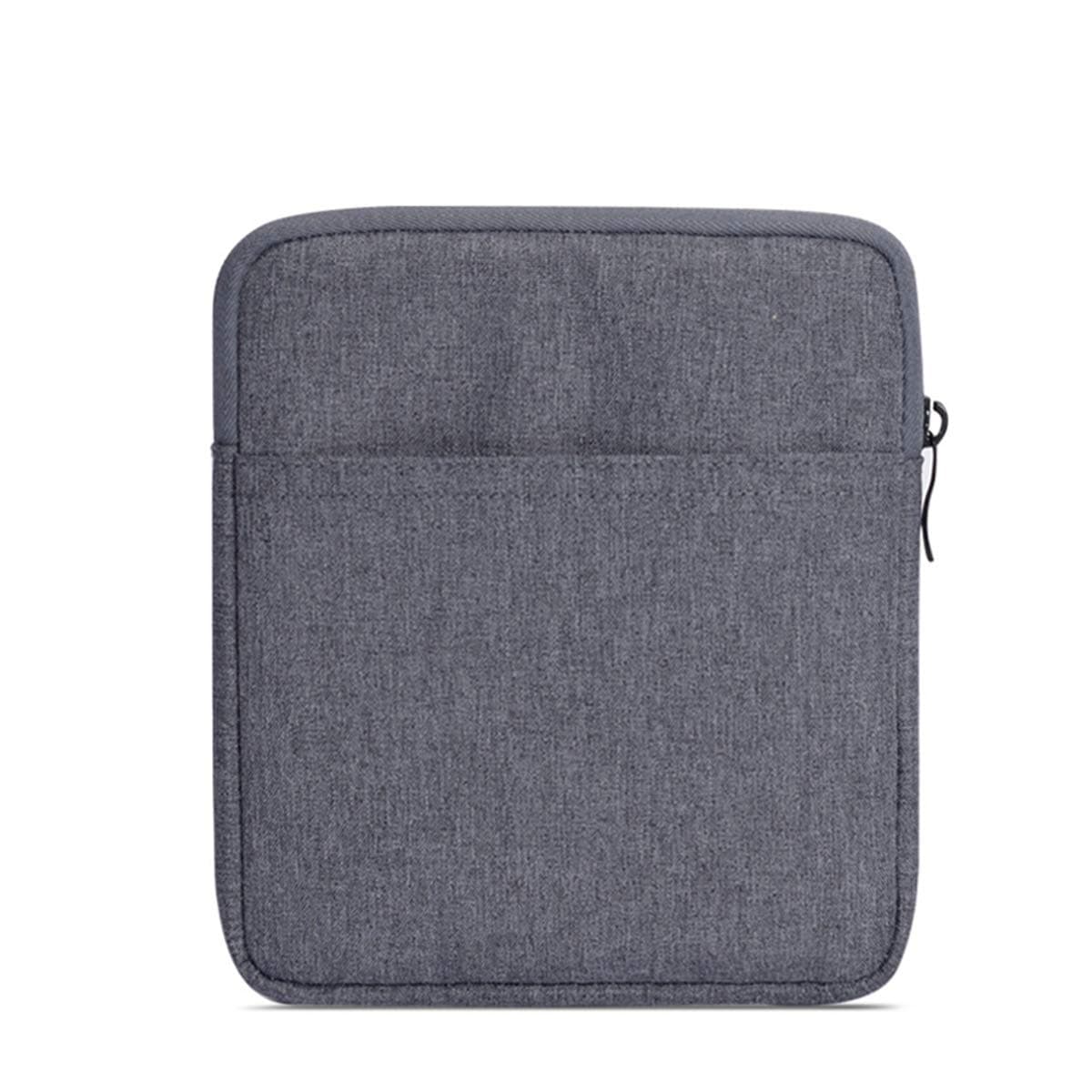 BOUTIQUE Nylon Sleeve Case for 7 Inch Kindle Oasis (All-New 10th Gen 2019 and 9th Generation 2017 Release)/Kindle Oasis E-Reader Cover Pouch Bag, Dark Gray