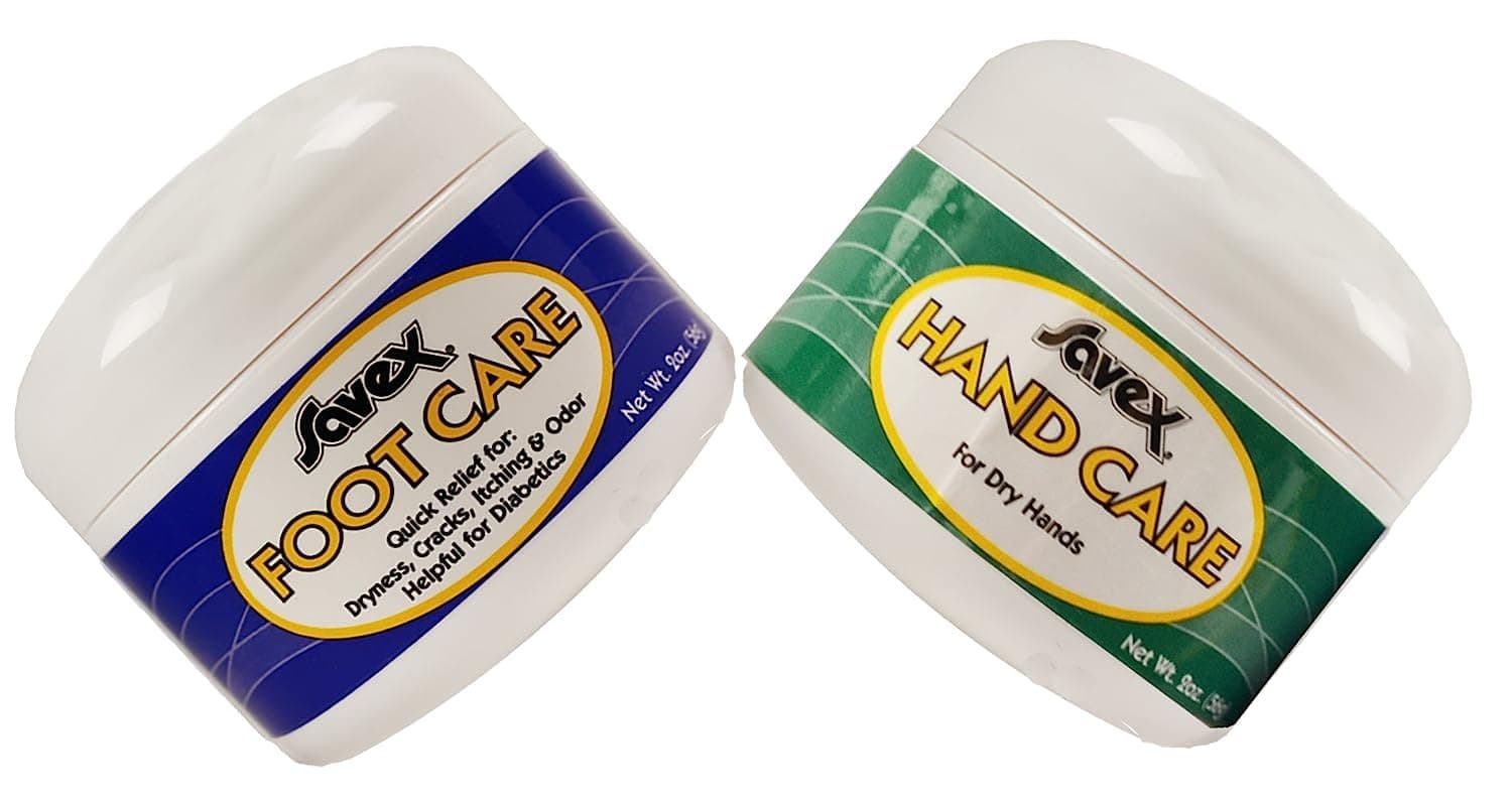 2 Pack Hand & Foot Care Cream for Dry and Itchy Feet and Hands