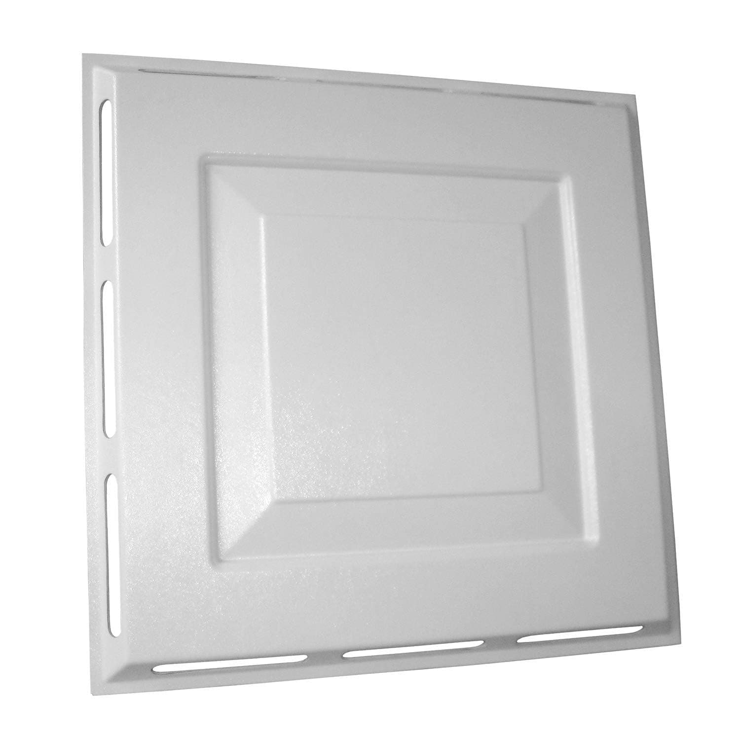 4-Way Ceiling Air Vent Deflector 24" x 24", Easy to Install Air Diverter, No Tools Required, Durable, Premium, and Smooth Finish, Made in USA